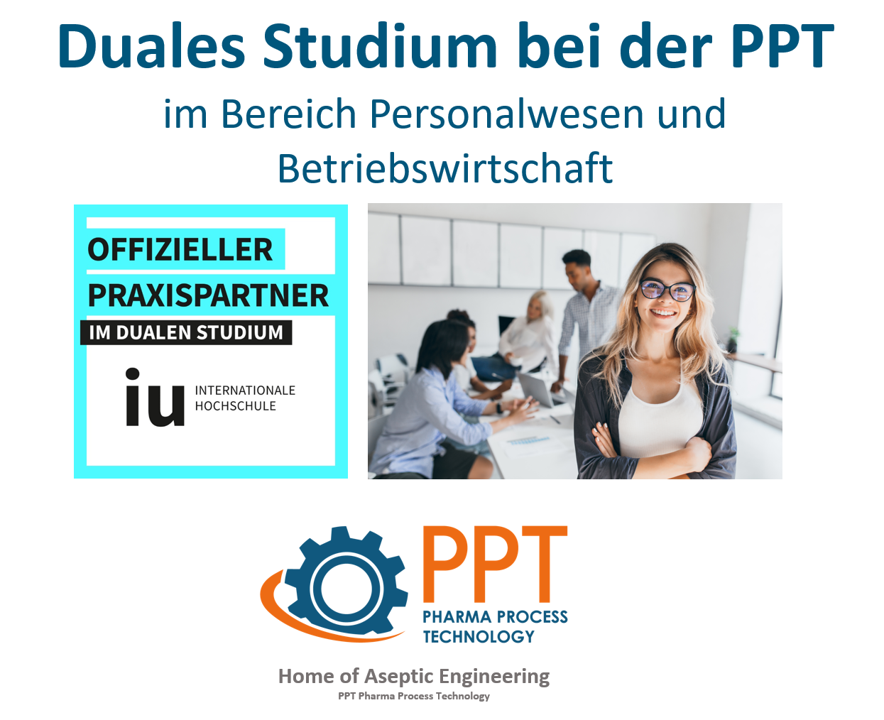 PPT ist Praxispartner der IU Internationalen Hochschule für ein duales Studium