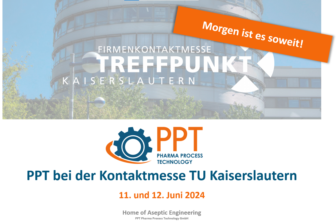 Morgen ist es soweit – PPT bei der Firmenkontaktmesse Kaiserslautern