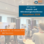 PPT auf der aseptikon 2026 in Mannheim